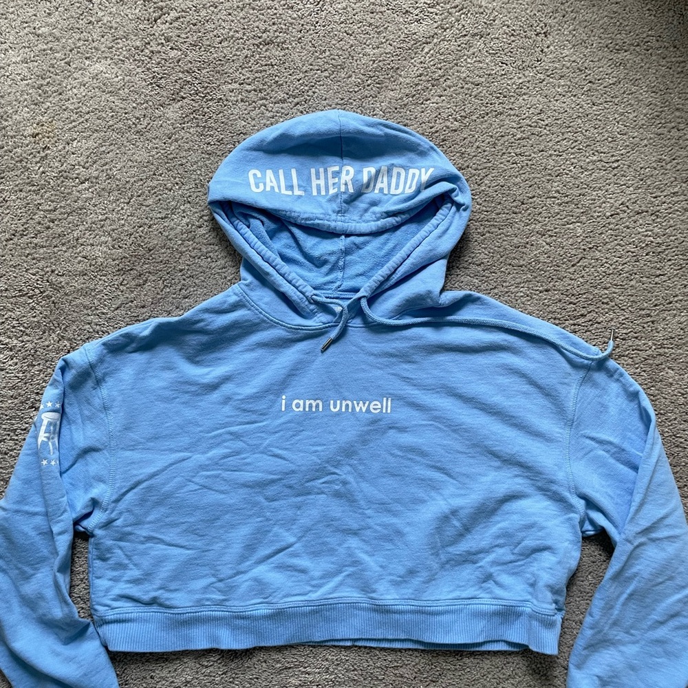 Call Her Daddy Crop Sweatshirt